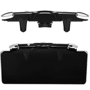 Mikikit Mobile Gaming Controller Mit Einstellbarem Feuerknopf Ergonomischer Joystick Für Smartphones Verbesserte Reaktionsgeschwindigkeit Und Schonende Bildschirmbeschichtung Für