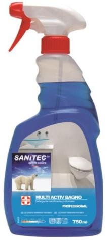  SANITEC igiene sicura SN Multi Active BO 750 ml per la casa
| SANITEC igiene sicura SN Multi Active BO 750 ml perigiorn