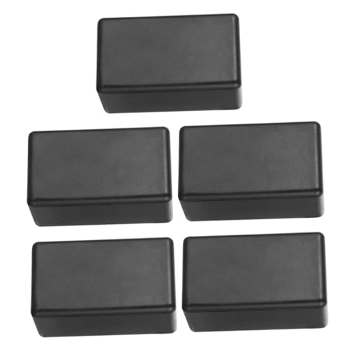 Garneck 5個 防水プラスチック接線ボックス 薄型耐久性屋外用ジャンクションエンクロージャ 電気配線保護 延長コード カバー設計 簡単取付