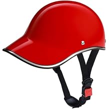 DOT Approved Retro Motorcycle Adults German Style Baseball Cap Men Women Peaked Duckbill Cap Skull Cap Helmets,Novel Style Cruiser ATV Scooter Jet Half Helmet