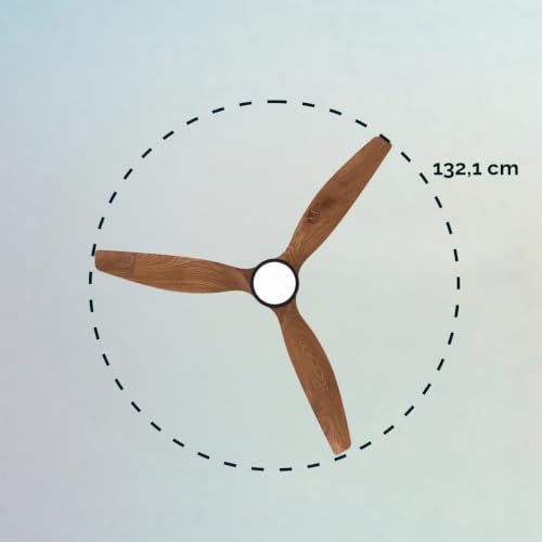 Cecotec Deckenventilator EnergySilence Aero 5230 DarkWood, 132 cm – Ansicht 3