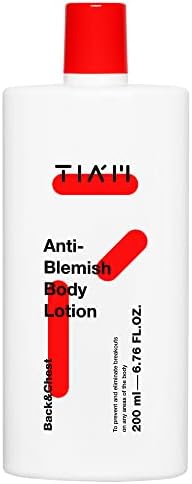 TIAM Anti-Blemish Body Lotion, Body Acne Treatment, bacne, Great for fighting breakouts and acne scars removal, 6.76 FL.OZ.