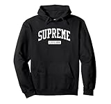 Supreme Louisiana LA Design sportivo sportivo vintage Felpa con Cappuccio