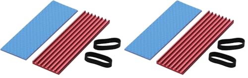 �I�E���e�b�N M.2 2280 SSD�p �q�[�g�V���N �M�`���V�[�g �Œ�p�V���R���S���Z�b�g EXTREME COOL M2 ���b�h OWL-SSDHS03PS (× 2)