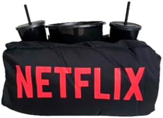 Almofada decorativa cinema pipoca, Balde e 2 copos com tampas e c...