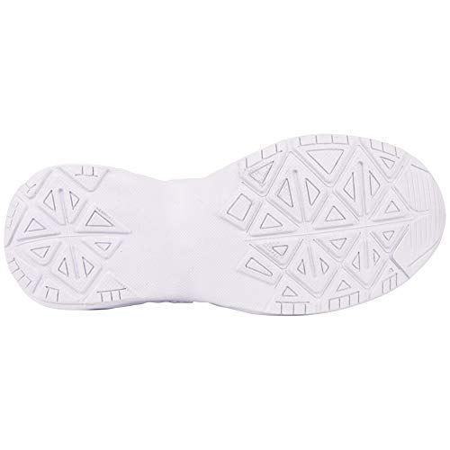 Kappa Unisex_Adult Overton OC Sneaker, 1010 White, 4 UK (37 EU) - Image 5