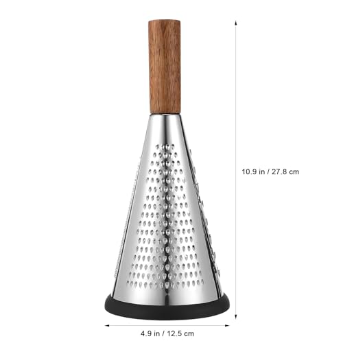 Rallador cónico vertical de acero inoxidable 9 pulgadas miniatura 7
