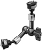 Brazo mágico articulado NEEWER de 7" con cabezas esféricas de 360° y pasadores de posicionamiento para ARRI, soporte de monitor de cámara con tornillos de 1/4" para cámara DSLR de acción, monitor de video, luz de video compatible con jaula SmallRig, ST07 2