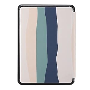 JJDSL Hoesje voor Kindle 2019 – Effen kleur eenvoud voor Kindle-hoesje, voor Pu lederen Smart Cover Capa, voor Kindle…
