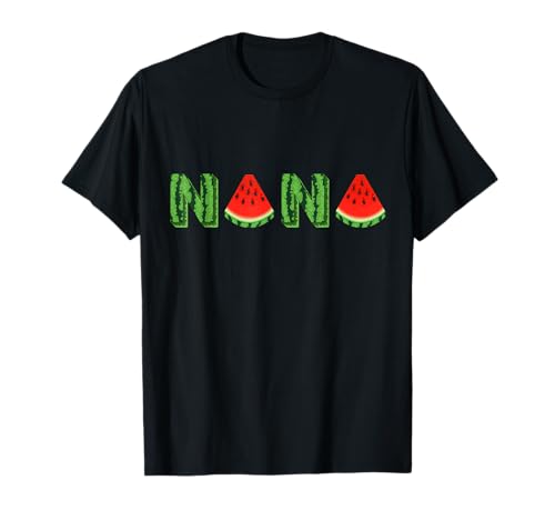 Nana Sandía divertida verano melón fruta fresca camisa Camiseta