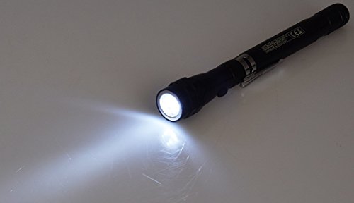 Magnetische inspectielamp met telescoopstang, gereedschap met magneethouder, led-verlichting, flexibele zwanenhals, 17… - Image 6