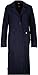 Produktbild Fuchs Schmitt Damen Long Mantel-Übergang aus Wollmischung dunkelblau (DE/NL/SE/PL, Numerisch, 38, Regular, Regular, dunkelblau)