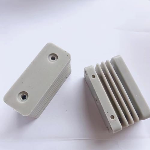 Jinlanonly 2 Pcs 2.95”x1.73” Study Chair Back Connector Rubber Twist Back Rubber Connector, Study Chair Back Fitting