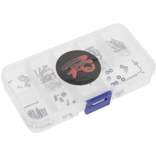 Racers Edge Stainless Steel Screw Set for Axial Scx24 RCE3120