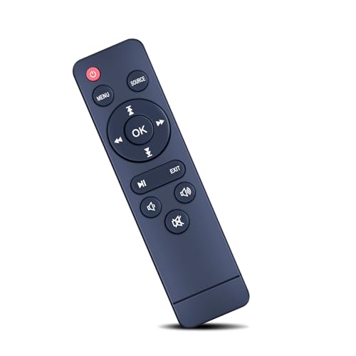Image of ZWP Replacement Remote for TMY Projector V88 V78 V08 V68 V28 PT-06 V78,PANSEBA PA04 HI-04,NISOO M10,DR.J Professional Mini AK-40 AK-30 AK-50 PJ0911,AuKing ‎M8-F,XNoogo ‎H6-B,PURSHE ‎HI-01 Projector