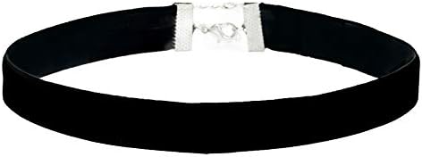 Zwarte Suède Halsband Boho Met Roze Kristal - Korte Leren Choker Voor Vrouwen