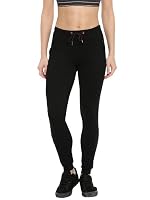 Macrowoman W-Series Fitted Women’s Jogger Pants in Ultra-Soft Poly Cotton Stretch Fabric for Comfort and Style