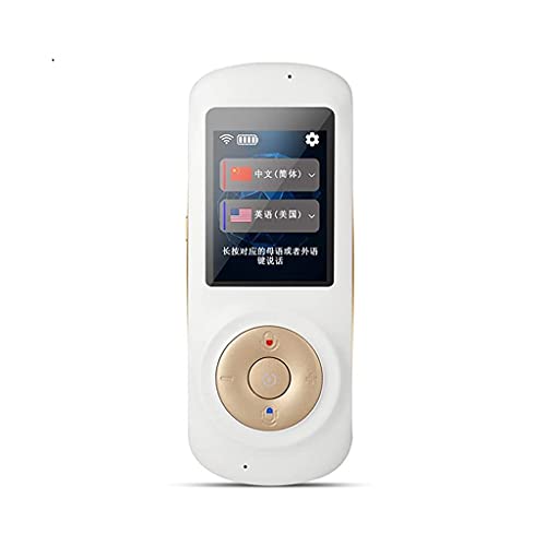 Traducteur de langue portable instantané vocal blanc 70 langues