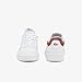 Lacoste Men's Lineset Sneaker, White/Burgundy, 12