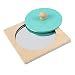 F Fityle Specchi per Infanzia, Baby Mirror Toy, Giocattoli Neonato 6-12 Mesi, Giocattolo Educativo dello Specchio del Bambino Giocattolo Sensoriale Giocattolo del Bagno Montessori , Blu