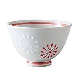 波佐見焼 軽量お茶碗 飯碗 小 花一�