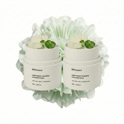 Cleansing Balm – 98.824% makeup removal with AHA BHA PHA, Salicylic Acid &amp; Centella for Deep Makeup Removal, Pore Cleansing, Blackheads, Oil Control &amp; Sensitive Skin Care (2pcs)