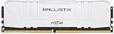 Crucial Ballistix DDR4-2666 8GB/1G x 64 CL16 Desktop Gaming Memory (White)