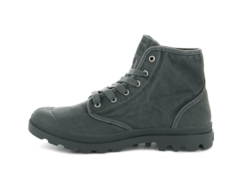 Image of Palladium Pampa Hi Men's Outdoor Boots | Hiking, Trekking & Riding Ankle Boots | Stonewashed Canvas, All-Season, Quick-Dry