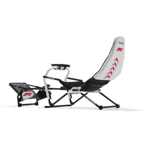 Image of Playseat Challenge DD - F1 Edition, Foldable Racing Simulator Cockpit, Direct Drive, Logitech, Thrustmaster, Moza, Fanatec, Formula Racing Simulator