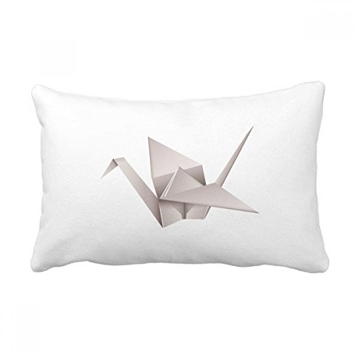 Housse de coussin grue origami multicolore, idée cadeau déco - 2
