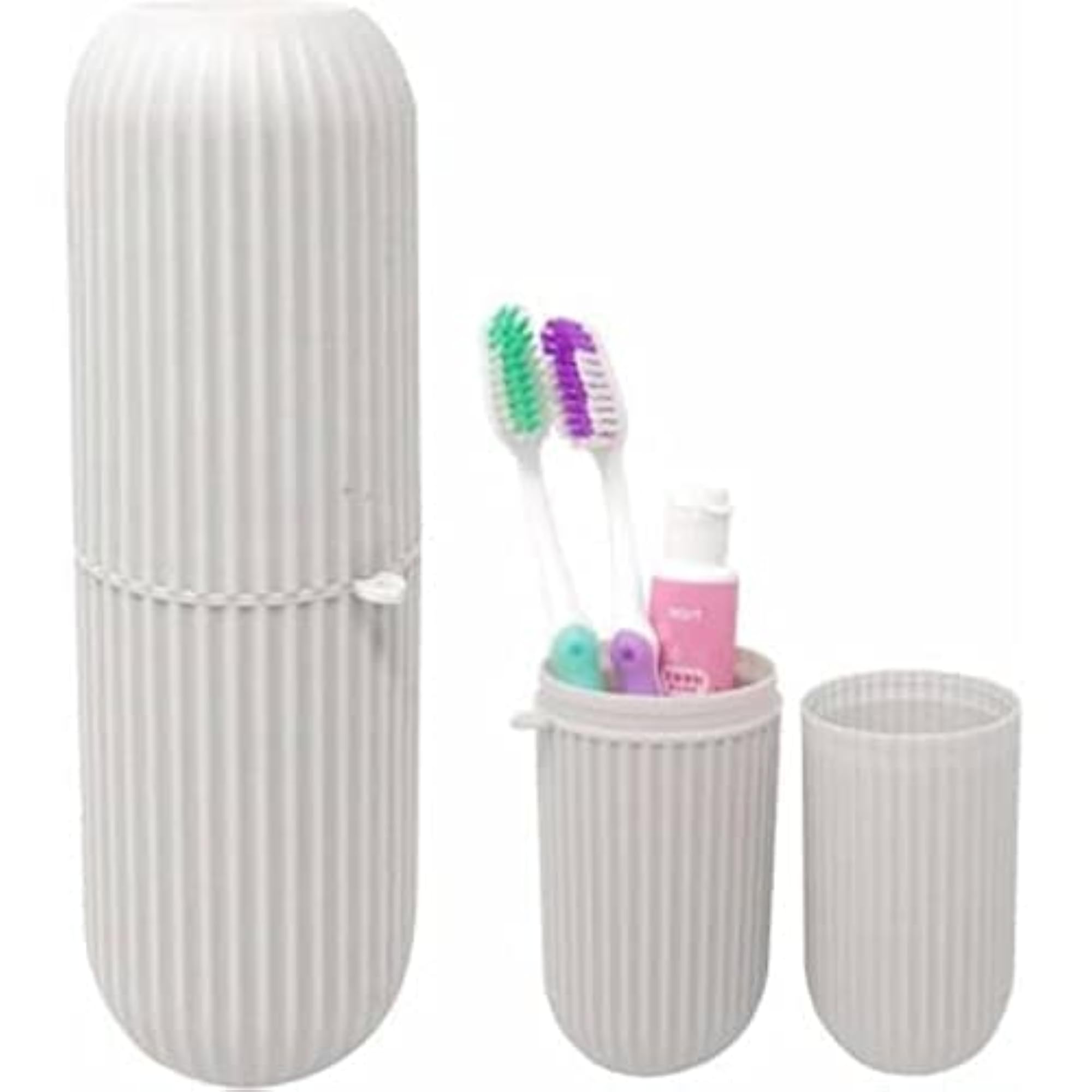 Capsule Travel Bottle Set, Mini Refillable Toiletry Bottles