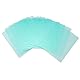 Yosoo Health Gear 10pcs 138x122mm SchweißHelm Transparenter Schutzplatte Ersatzlinsen Industrielle Lieferungen Helm, Klarer Polycarbonat -Austausch mit Runden Ecksicherheitsdesign,