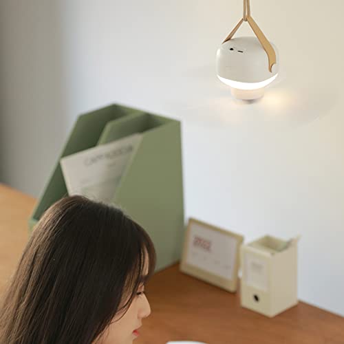 Ventilador de camping de 4 velocidades con gancho y lámpara recargable usb 7
