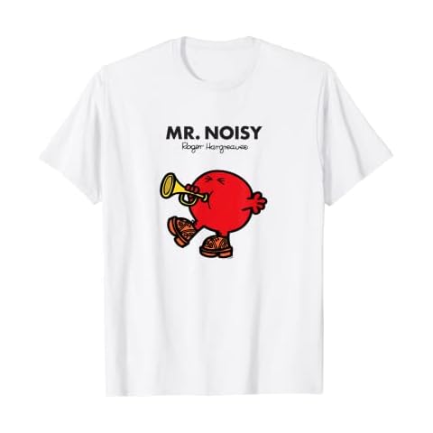 Mr. Men Mr. Noisy T-Shirt Cover