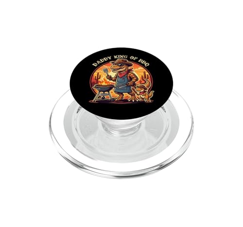 PopGrip MagSafe Dinosaure Barbecue : idée cadeau originale pour la fête des pères et l'été