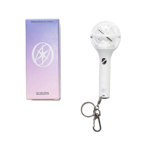 LG LOUIS GARDEN Katseye Lightstick Keychain Portable Light Up Concert Light Keyring Accessories Backpack Key Wallet Decor Accessories Ideal Fans Gift for Brithday Graduation