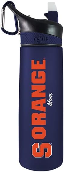 The Fanatic Group Syracuse University Mom 24 oz Frosted Sport Bottle - Navy