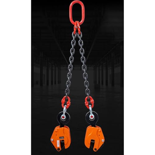Pince de levage verticale sécurisée anti-glissement pour grande plaque de fer