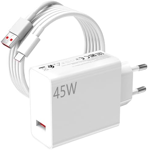 Caricatore Xiaomi 45W USB-C Con Cavo 2m - Ricarica Rapida Per Smartphone E Tablet