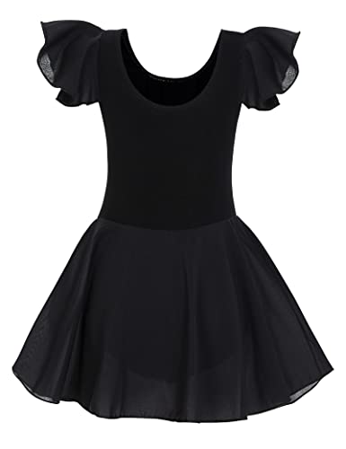 Image of TENVDA Girl's One Piece Swimsuit Sparkle Sleeveless One-Piece Bathing Suits Swimwear for Kids 2-12 Years Old