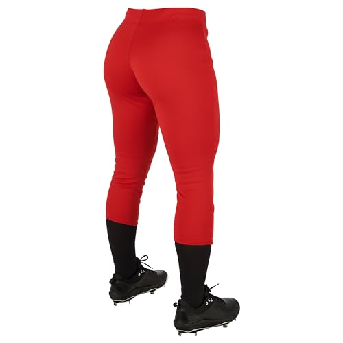 CHAMPRO Women's Fireball Low-Rise Softball Pants + Comfortable Fit + Durability + Breathable Fabric + Lightweight + Adju