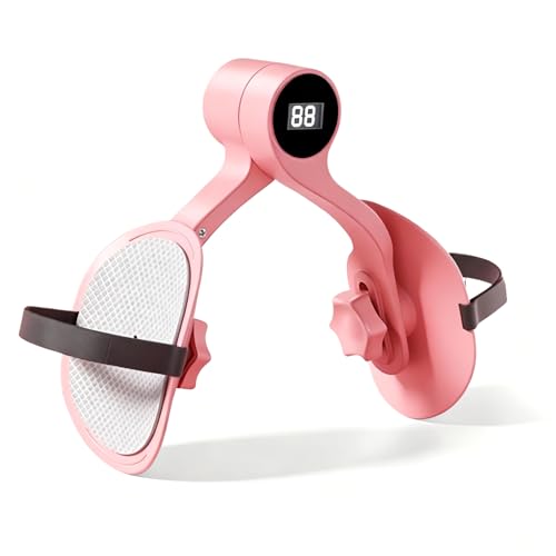 Grazodinex 骨盤底筋 トレーニング器具【回数が見えるスマートカウンター】 内転筋 筋トレ ヒップアップ 太もも引き締め 1〜18kg負荷調節 360°回転パッド 滑り止めバンド付き 産後ケア 美尻 フィットネス