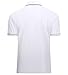 Alex Vando Mens Zipper Golf Shirt Moisture Wicking Zip Up Solid Fashion Polo Shirts,White,L