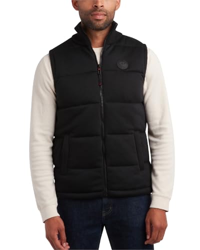 CANADA WEATHER GEAR Men's Vest - Cozy Full Zip Up Puffer Sweater Vest for Men - Men's Casual Vest (M-XXL)