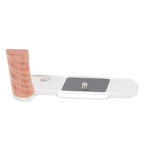 SZZCNOX FM2   Empuñadura de madera para cámara Nikon FM2, soporte de placa base en forma de L para Nikon FM2, placa de aleación de aluminio de liberación rápida para Arca, mango lateral de madera