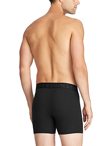 POLO Ralph Lauren Men's 4d Flex Cotton Modal Stretch Boxer Briefs 3-Pack3