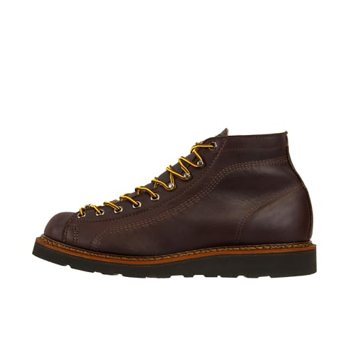 Thorogood American Heritage Series Lace-To-Toe Wedge Sole Leather Roofer Boots for Men with Slip-Resistant Outsole2