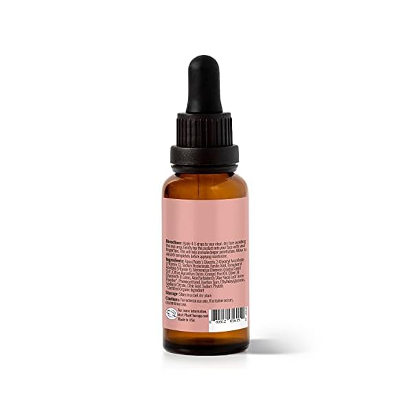 Plant-Therapy-Facial-Serum-with-Vitamin-C-Hyaluronic-Acid-1-oz-with-30-Hyaluronic-Acid-Ferulic-Acid-and-Vitamin-E-Reduces-the-Appearance-of-Fine-Lines-Wrinkles Plant Therapy Vitamin C Face Serum & Hyaluronic Acid, Anti-Aging Serum with Ferulic Acid, Vitamin E, Brightening Serum for Fine Lines & Wrinkles, 1 oz