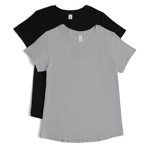 Jockey Women's Active 2-Pack Butter Soft Essential T-Shirt - image 1
