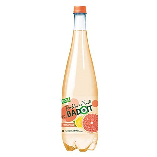 BADOIT - Burbujas de frutas (1 L, 4 unidades)